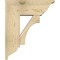 Ekena Millwork Westlake Traditional Rough Sawn Bracket w/ Offset Brace, Douglas Fir, 8"W x 20"D x 24"H BKT0806X20X24WTL01RDF - alternate 4